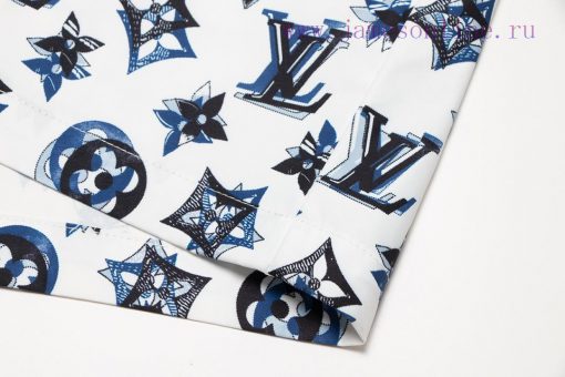 G07 LV New ShortsLujia Series 24ss Popular Item Classic Series Long Painted Matching Customized ryz4mu9y - Image 4