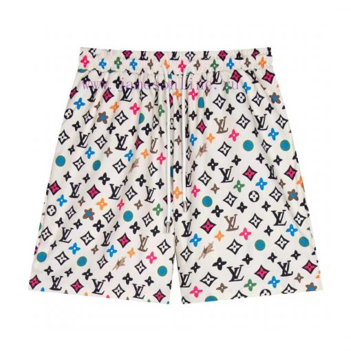 G206 LV Printed Shorts2024 Classic Series New Logo Printed Full Three-dimensional Print Origina m60uv5f4 - Image 2