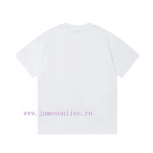️  OFF-WHITE Hand Drawn White Palm With Large Logo PrintOriginal Fabric Official Short Sleeved oo2m2svo - Image 10