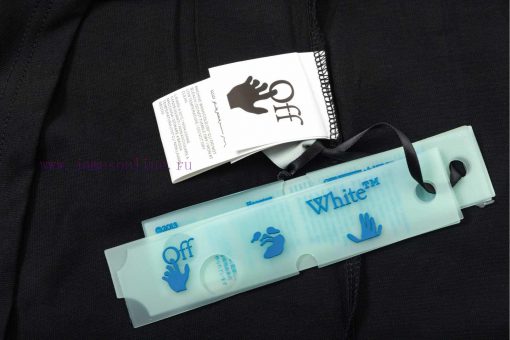 ️  OFF-WHITE Alphabet Sleeve Splicing Large LOGO PrintOriginal Fabric Official Short Sleeved T- 5n4hrmuk - Image 9