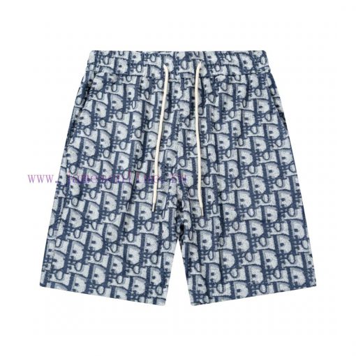 ️  DIOR Jacquard Towel Pants Set2025SS New Knitted Shorts Customized Fabric Using Weina Weaving njq8tou1
