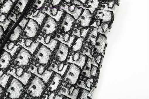 ️  DIOR Jacquard Towel Pants Set2025SS New Knitted Shorts Customized Fabric Using Weina Weaving 5e5nav0c - Image 6