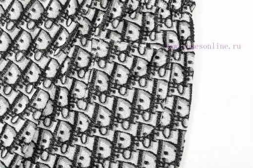 ️  DIOR Jacquard Towel Pants Set2025SS New Knitted Shorts Customized Fabric Using Weina Weaving 5e5nav0c - Image 7