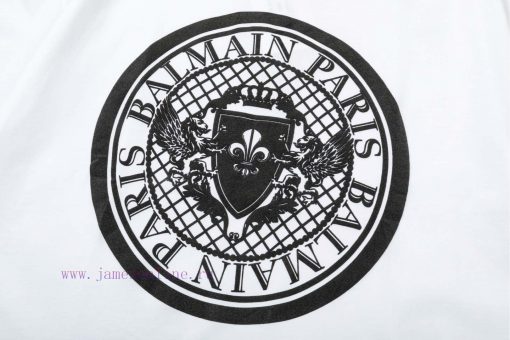 ️ BALMAIN Badge Letter PrintThe Exquisite Upgrade Of The Large Logo Logo Is Inspired By The Ret n519nx9h - Image 4