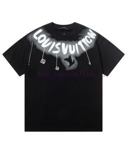 ️Louis Vuitton Black And White Letter Graffiti PrintExquisite Upgraded Logo Inspired By Retro 8 5q78efkd