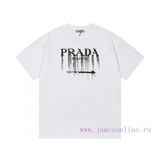 ️PRADA PRADA Rusu Ink Letter PrintUpgraded Inspired By Retro 80sOriginal Fabric Official Short cgqa2ats - Image 2