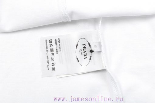️PRADA PRADA Rusu Ink Letter PrintUpgraded Inspired By Retro 80sOriginal Fabric Official Short cgqa2ats - Image 9