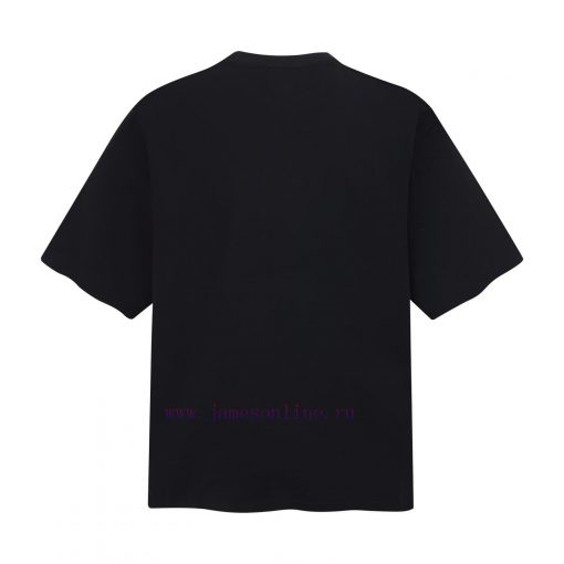 CELINE Logo Printed Short Sleeved T-shirt Fabric Is Made Of 260g 32 Count Double Yarn Fabric Wi fd7a4ftm - Image 3