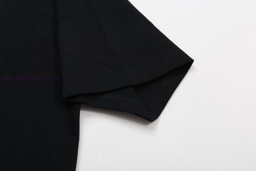 PRADA Prada Logo Printed Short Sleeved T-shirt Fabric Is Made Of 260g 32 Count Double Yarn Fabr oz60mg80 - Image 6