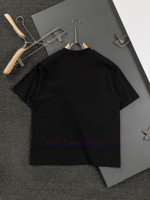 Prada Micro Width S-XlPrada/25ss New Chest Metal Triangle Logo Fake Pocket Patch Embroidered Sh smbq6x6j - Image 4