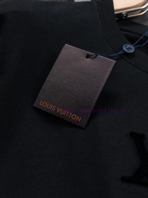 LV Louis Vuitton 25 Early Spring New Three-dimensional Relief Embossed Towel Letter Embroidered he0m192i - Image 6