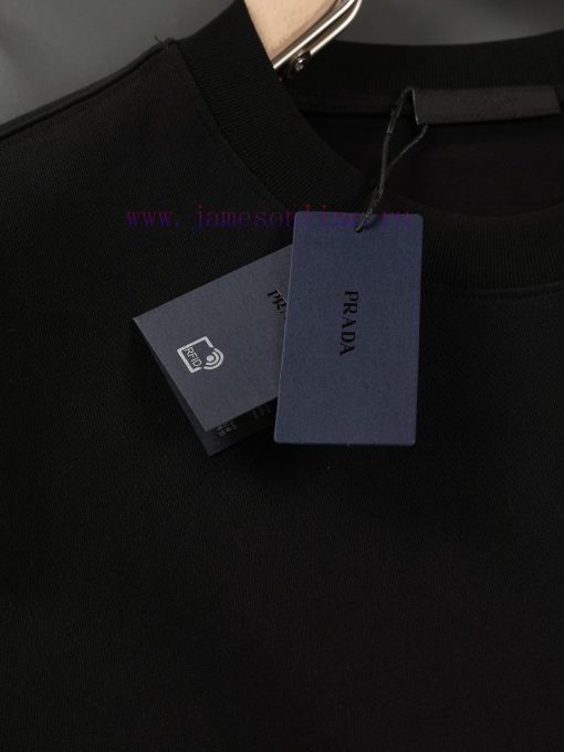 Prada Micro Width S-XlThe Latest And Top Of The Line Spliced Red Stripe Letter Pocket Combined ef2dnh5x - Image 5