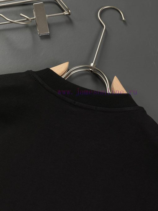 FD 3D Double Sleeve Full Flower Short Sleeve T-shirtFENDI/Fendi Trendy Brand High Quality Class ohamm6pc - Image 9