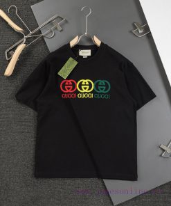 GUC 25 Spring/Summer Early Spring New 3D Double G Traffic Light Red Yellow Green Three Color Em ea7etixq
