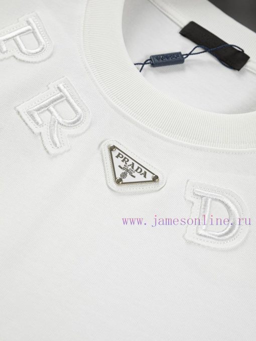 Prada Micro Width S-XLThe Latest And Top Of The Line Collar Metal Triangle Logo Combined With C otc3x1tx - Image 5