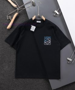 LOEWE Micro Wide Edition S-Xl25ss Latest And Top Of The Line Color Blocking Logo Pocket 🪡 Round f5xilh6n