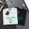 Prada Micro Width S-XlPrada/25ss New Classic Three-dimensional Letter Logo On The Chest 🪡 Embro pthjvvuc