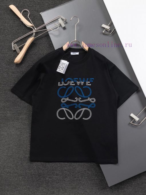 LOEWE Micro Wide Edition S-Xl25ss Latest And Top Of The Line Contrasting Letters 🪡 Embroidered 7l71gw4w - Image 2