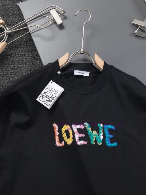 LOEWE Micro Wide Edition S-Xl25ss Latest And Top Of The Line Rainbow Letters In Seven Colors 🪡 rg41snim - Image 5