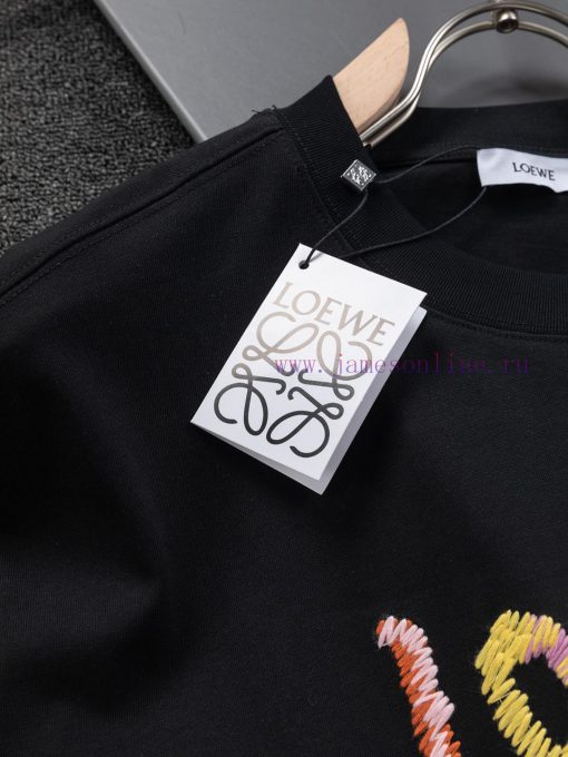 LOEWE Micro Wide Edition S-Xl25ss Latest And Top Of The Line Rainbow Letters In Seven Colors 🪡 rg41snim - Image 8