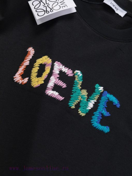 LOEWE Micro Wide Edition S-Xl25ss Latest And Top Of The Line Rainbow Letters In Seven Colors 🪡 rg41snim - Image 9