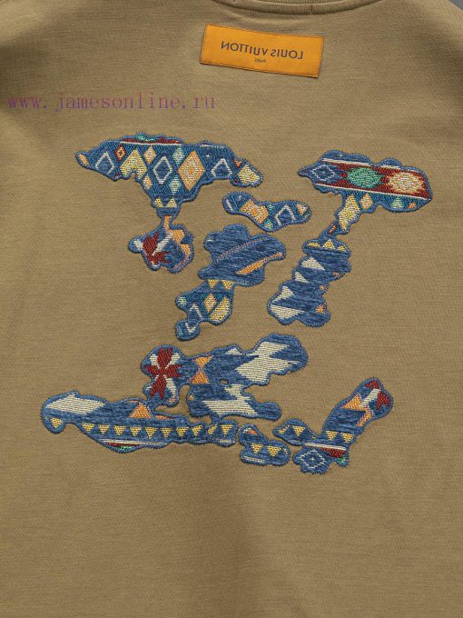 LV Louis Vuitton 25 New Product Show: High End Cowboy Patch With Colorful Embroidered Cloud Let 3j3j39lz - Image 4