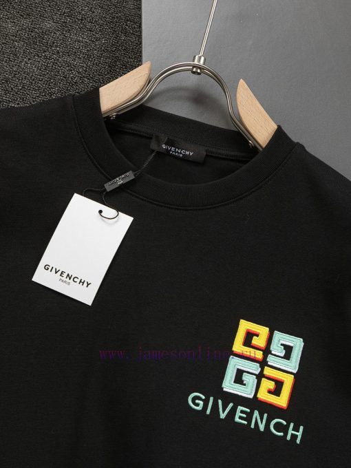 GVC Givenchy Micro Edition S-XL25SS Latest Top Givenchy Chest Embroidered Back Large Logo Lette ud7ccdw5 - Image 7