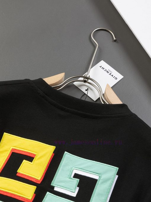 GVC Givenchy Micro Edition S-XL25SS Latest Top Givenchy Chest Embroidered Back Large Logo Lette ud7ccdw5 - Image 8