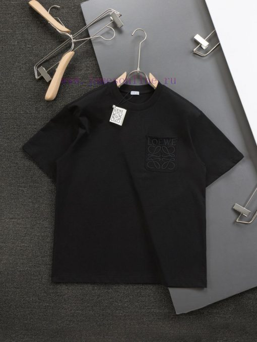 LOEWE Micro Wide Edition S-Xl25ss Latest And Top Of The Line Classic Solid Color Logo Pocket 🪡 zfnbgto7 - Image 2