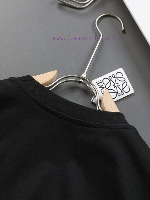 LOEWE Micro Wide Edition S-Xl25ss Latest And Top Of The Line Classic Solid Color Logo Pocket 🪡 zfnbgto7 - Image 5