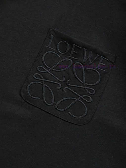 LOEWE Micro Wide Edition S-Xl25ss Latest And Top Of The Line Classic Solid Color Logo Pocket 🪡 zfnbgto7 - Image 10