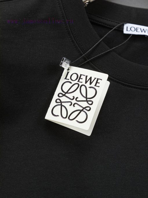 LOEWE Micro Wide Edition S-Xl25ss Latest And Top Of The Line Classic Solid Color Logo Pocket 🪡 zfnbgto7 - Image 13