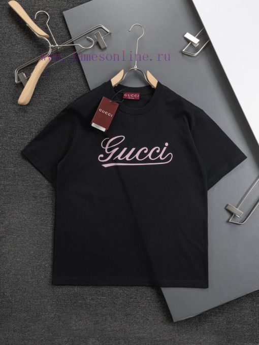 25SS Gucc | Customized Exquisite Craftsmanship Round Neck Style Customized Pure Cotton 320g Fab 29k9hn6n - Image 2