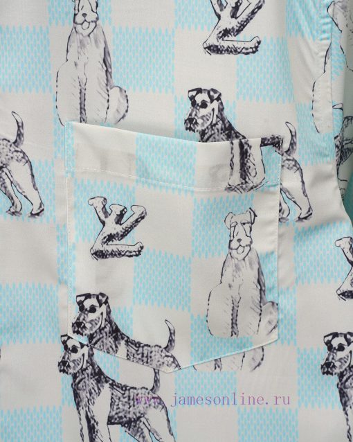 LV Louis Vuitton's Popular Item Is Coming Soon. The Long Sleeved Shirt With The Fox Hunting Mem jasyxumb - Image 9