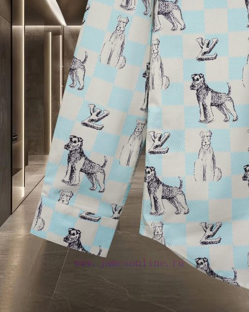 LV Louis Vuitton's Popular Item Is Coming Soon. The Long Sleeved Shirt With The Fox Hunting Mem jasyxumb - Image 11