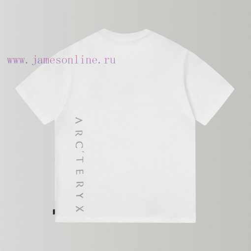 Gift Box Style A116-1 Size XS-S-M-L Black And White UnisexARCTERYX Classic Logo Short Sleeved S egmgb54k - Image 3