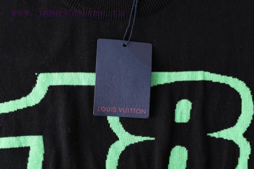 Knitted Sweater Short SleevedRelying On Jacquard Inlay Technology Using Technological Yarn To D r52h3fab - Image 5