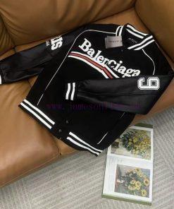 Balenciaga 2024 Runway Style Baseball Jacket Jacket From BalenciagaIt Took One Month To Order T rwc4k0r6