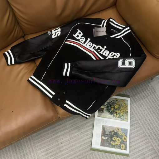 Balenciaga 2024 Runway Style Baseball Jacket Jacket From BalenciagaIt Took One Month To Order T rwc4k0r6
