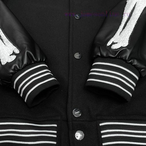 Ami 2024SS Runway Style Baseball Jacket JacketIt Took One Month To Order The Original Model And d9y7xy7v - Image 6