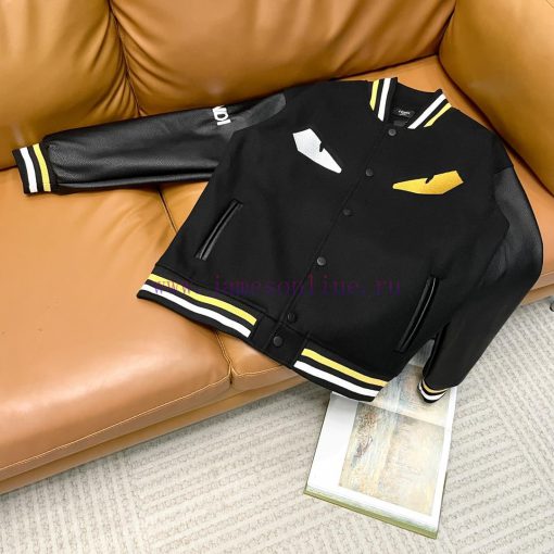 FENDI 2024SS Runway Style Baseball Jacket JacketIt Took One Month To Order The Original Model A dpe61nra - Image 2