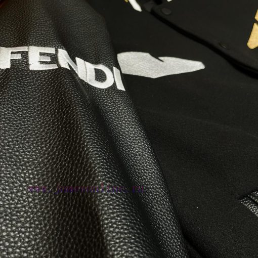FENDI 2024SS Runway Style Baseball Jacket JacketIt Took One Month To Order The Original Model A dpe61nra - Image 7