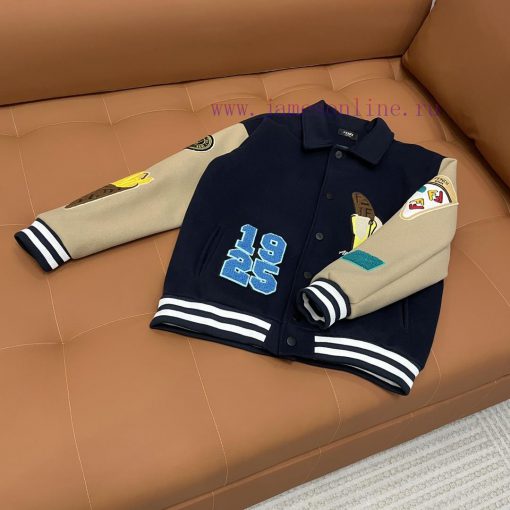 Fendi 2024SS Runway Style Baseball Jacket JacketIt Took One Month To Order The Original Model A namb8ly5 - Image 4
