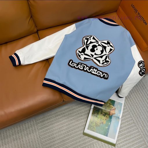 Louis Vuitton 2023ss Runway Style Clover Baseball Jacket JacketIt Took One Month To Order The O 7rgq72g2 - Image 3