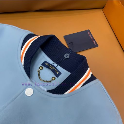 Louis Vuitton 2023ss Runway Style Clover Baseball Jacket JacketIt Took One Month To Order The O 7rgq72g2 - Image 7
