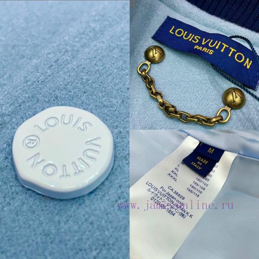 Louis Vuitton 2023ss Runway Style Clover Baseball Jacket JacketIt Took One Month To Order The O 7rgq72g2 - Image 10