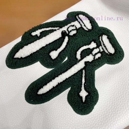 Louis Vuitton Classic Baseball Jacket From The Wizard Of OzCustom Woven And Dyed 900g Cashmere yqbwfmiz - Image 7