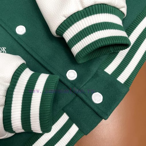 Louis Vuitton Classic Baseball Jacket From The Wizard Of OzCustom Woven And Dyed 900g Cashmere yqbwfmiz - Image 8