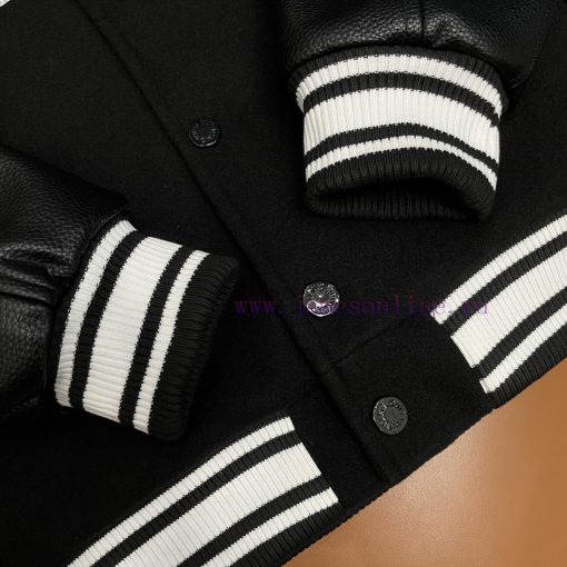 LV Collaboration NBA | Louis Vuitton 23ss Baseball Jacket LOUIS VUITTON X NBA 60% Wool+40% Orga 6kafqbwo - Image 6