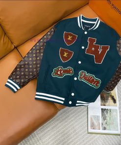 Louis Vuitton 23ss Autumn/Winter LV Floral Splicing Leather Sleeves Towel Embroidered Boxing Ki rmtqubj2